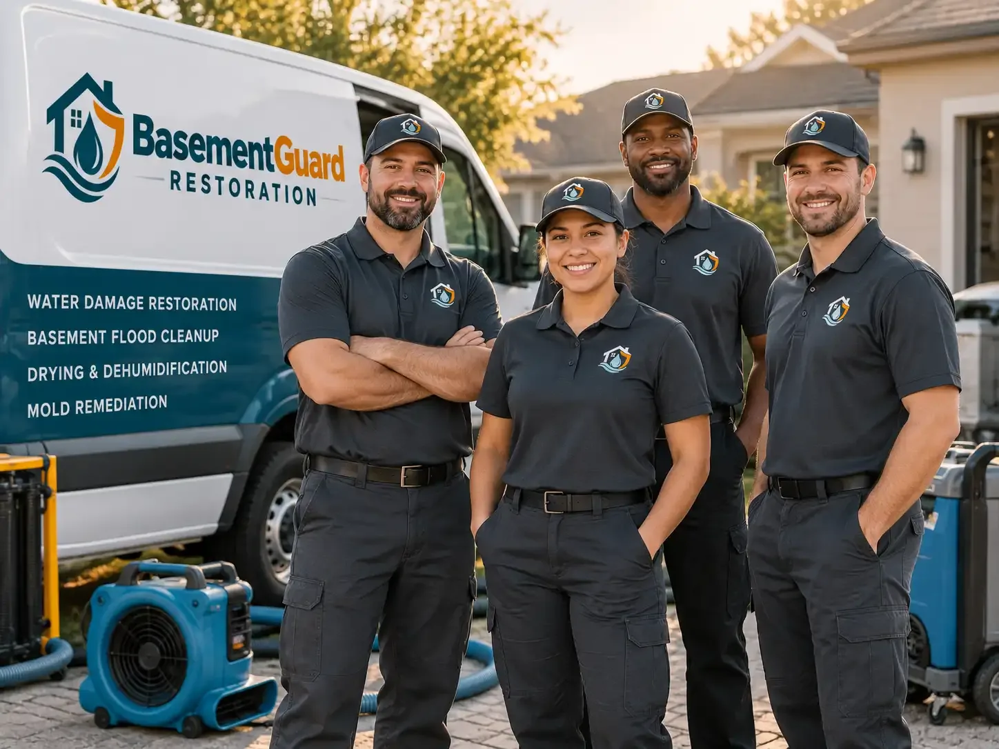 Basement Water Damage Restoration company in Larimer, PA